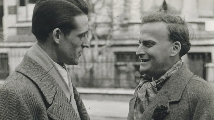 Werner Lutz und Yehudi Menuhin